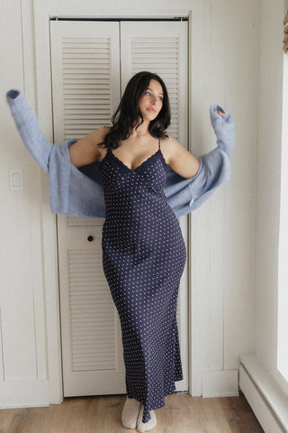 Sinatra Maxi Dress- Coastal Dot