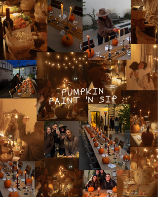 Pumpkin Paint + Sip ticket