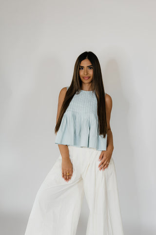 Lucinda Peplum Top