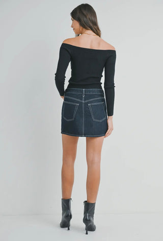 Micro Hem Skirt