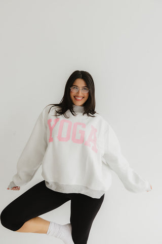 Pilates and Yoga Mockneck
