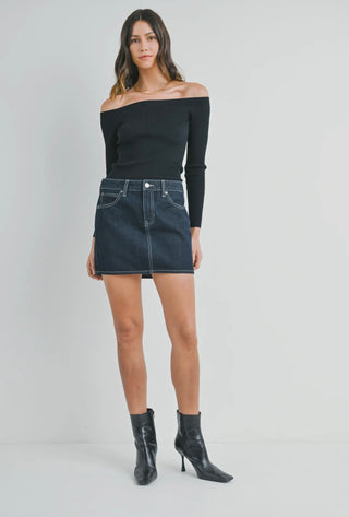 Micro Hem Skirt