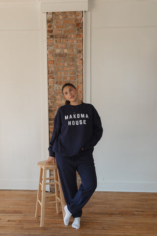 Makoma Sweats- Navy