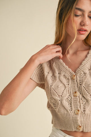 Fern Vest Top