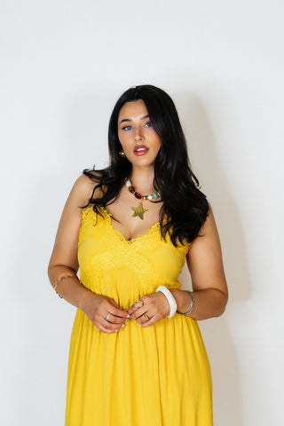 Driftlace Midi Dress