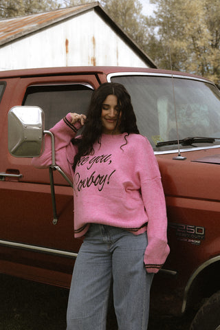 See you, Cowboy Sweater