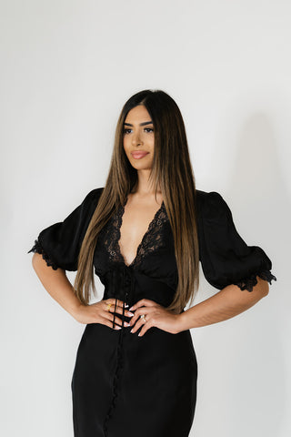 Honey Duster Maxi- Black