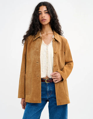 Yellowstone Jacket- Saddle Suede