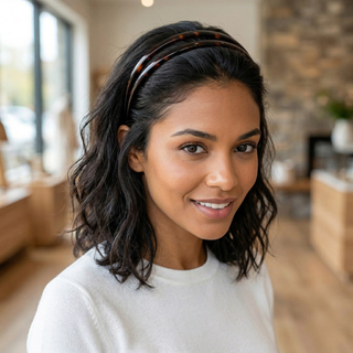 Parcelona French Double Row Headband