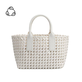 Chloe White Small Top Handle Bag