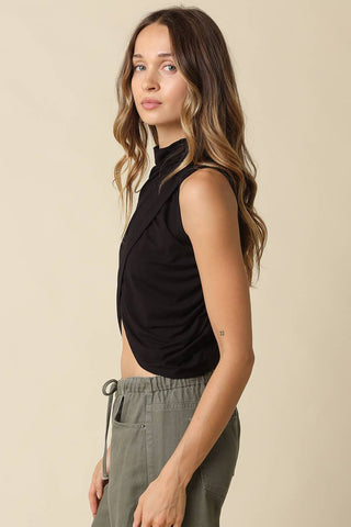 Say Draped Tank Top