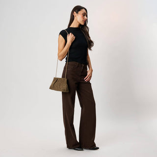Elva Croco Clutch