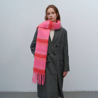 Stripe Chunky Scarf
