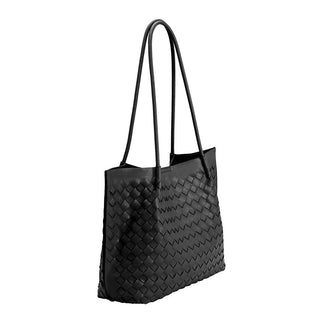 Victoria Black Recycled Vegan Tote Bag