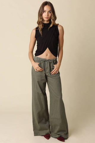 Say Draped Tank Top