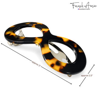 French Amie Infinity Hair Barrette
