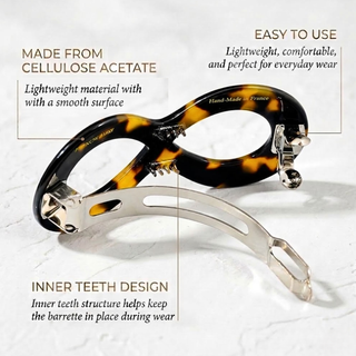 French Amie Infinity Hair Barrette