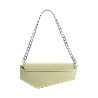 Gabrielle Pistachio Recycled Vegan Shoulder Bag