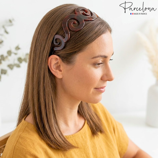 Parcelona French Swirls Headband