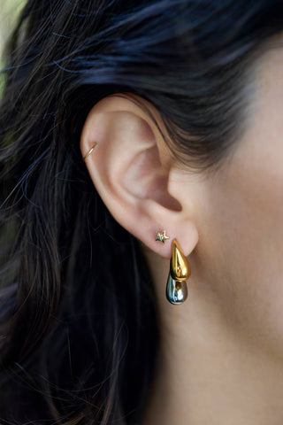 Maura Studs - 18K Gold Plated and Stainless Steel