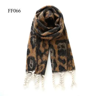 Leopard Chunky Scarf